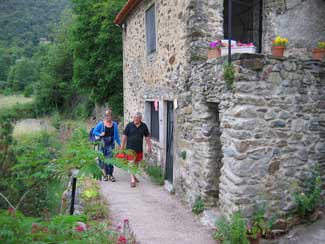 Gite en natuurhuisje  voor wandelen en fietsen in de Pyreneeen
